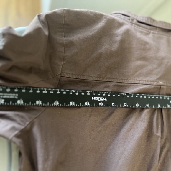 Columbia Light Jacket Women's Size XL Brown Snaps Pockets Omni Shade - Picture 11 of 14